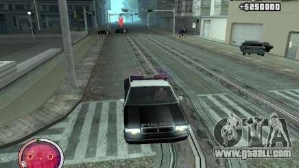 Addition to the GTA IV HUD for GTA San Andreas