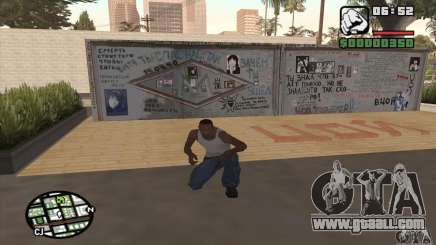 Tsoi Wall for GTA San Andreas