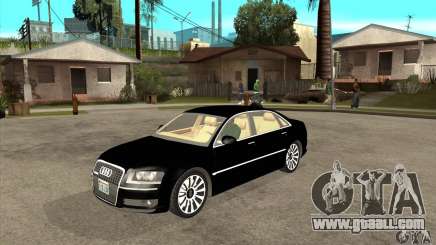 Audi A8 from Carrier 3 for GTA San Andreas