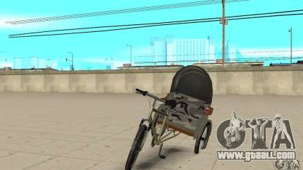 Manual Rickshaw v2 Skin1 for GTA San Andreas