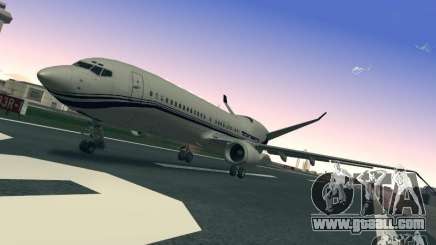 Boeing 737 Iron Man Bussines Jet for GTA San Andreas