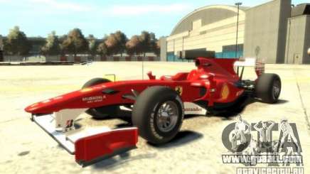 2010 Scuderia Ferrari F10 for GTA 4