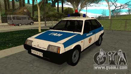 VAZ 2109 Police for GTA San Andreas