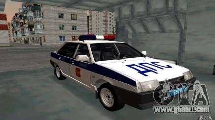 Vaz 21099, police for GTA San Andreas