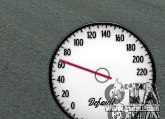 Speedometer IV (1 Skin) for GTA 4