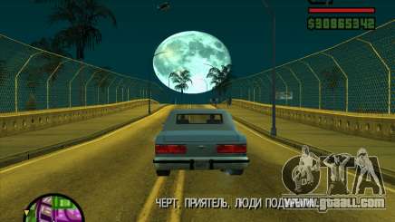 Moon for GTA San Andreas