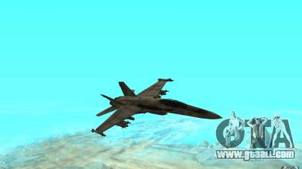 F-18 Hornet for GTA San Andreas