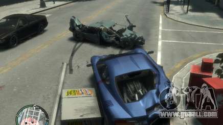 Realistic car damage for GTA 4