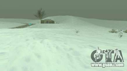 Frozen bone country for GTA San Andreas