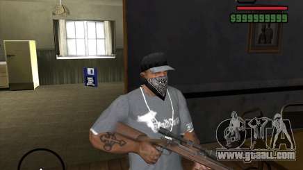 Sniper rifle for GTA San Andreas