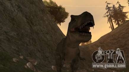 Dinosaurs Attack mod for GTA San Andreas