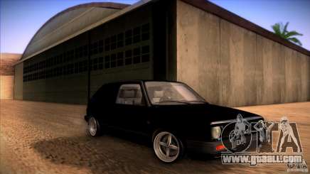 Volkswagen Golf MK II for GTA San Andreas