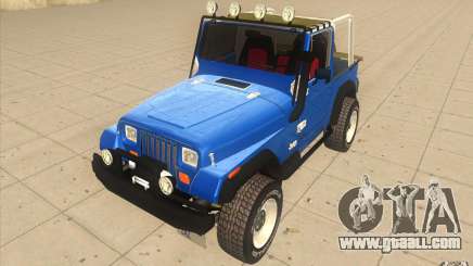 Jeep Wrangler 4.0 Fury 1986 for GTA San Andreas