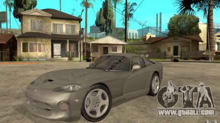 Dodge Viper GTS silver for GTA San Andreas