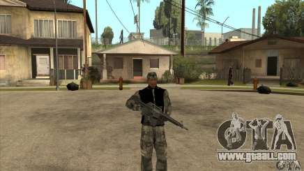 Camouflage clothing for GTA San Andreas