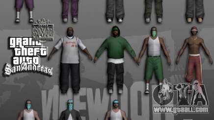 Beta Peds for GTA San Andreas