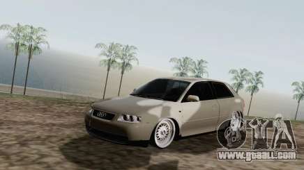 Audi A3 silver for GTA San Andreas