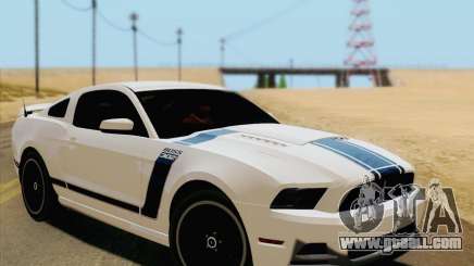 Ford Mustang Boss 302 2013 for GTA San Andreas