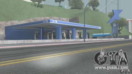 The new gas station TNK TNK + Trailer for GTA San Andreas