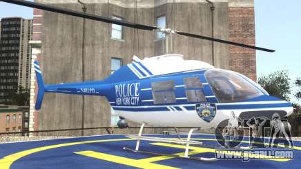Bell 206 B - NYPD for GTA 4