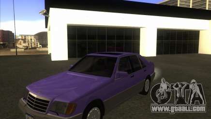 Mercedes Benz 400 SE W140 (Wheels style 3) for GTA San Andreas