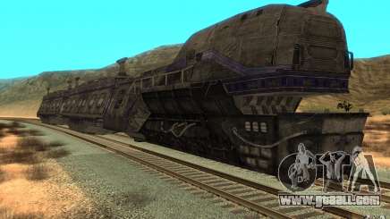 A train from the game Aliens vs Predator v1 for GTA San Andreas
