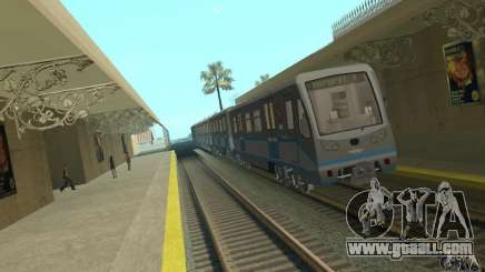 Rusich 4 train for GTA San Andreas