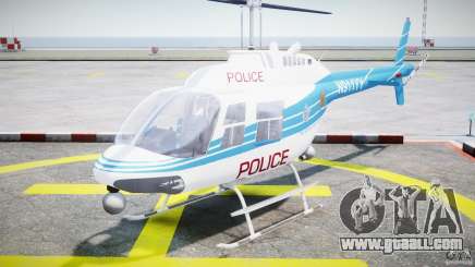 Bell 206 B - Chicago Police Helicopter for GTA 4