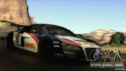 Audi R8 LMS grey for GTA San Andreas