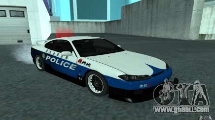 Nissan Silvia S15 Police for GTA San Andreas