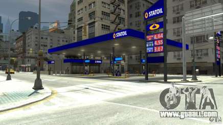 Statoil Petrol Station for GTA 4