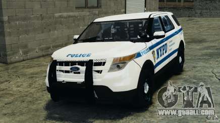 Ford Explorer NYPD ESU 2013 [ELS] for GTA 4