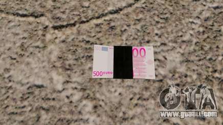 Euro banknotes for GTA 4