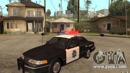 Ford Crown Victoria SFPD 1992 for GTA San Andreas