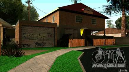 New home on Grove Street CJ for GTA San Andreas