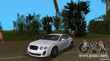 Bentley Continental Supersport for GTA Vice City