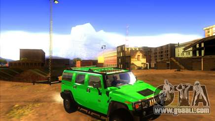 Hummer H2 updated for GTA San Andreas
