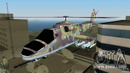 Mi-24 HindB for GTA Vice City