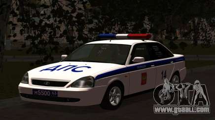 LADA 2170 Police for GTA San Andreas