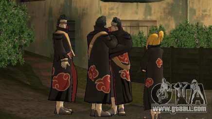 The Akatsuki gang for GTA San Andreas