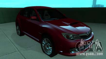 Subaru Impreza WRX STI Stock for GTA San Andreas
