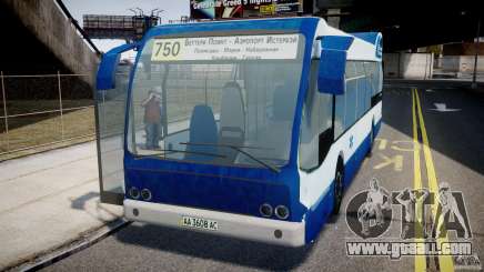 DAF Berkhof City Bus Amsterdam for GTA 4