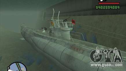 U99 German Submarine for GTA San Andreas