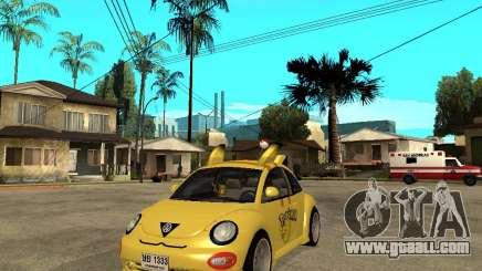 Volkswagen Beetle Pokemon for GTA San Andreas