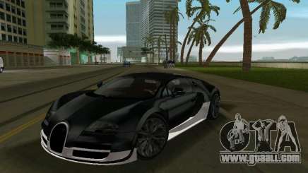 Bugatti Veyron Extreme Sport for GTA Vice City