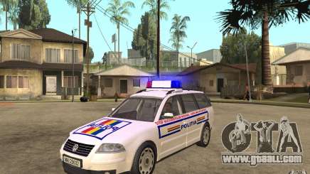 VW Passat B5+ Variant Politia Romana for GTA San Andreas