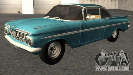 Chevrolet Impala Coupe 1959 Used for GTA San Andreas