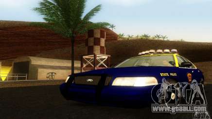 Ford Crown Victoria West Virginia Police for GTA San Andreas