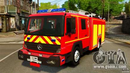 Mercedes-Benz Atego FPTGP Sapeurs Pompiers ELS for GTA 4