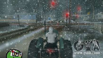 Snowfall for GTA San Andreas